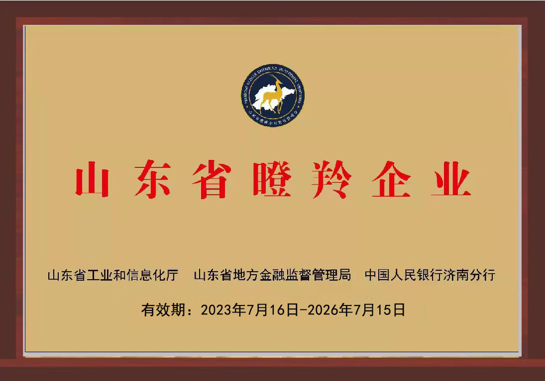 山东省瞪羚企业